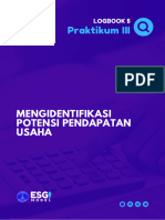 Log Book Mengidentifikasi Potensi Pendapatan Usaha