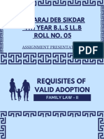 Requisites of Valid Adoption