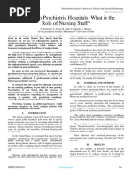Smoking in Psychiatric Hospitals: What Is The Role of Nursing Staff?