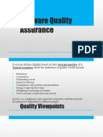 PM-Software Quality Assurance