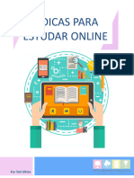 6 Dicas para Estudar Online - E-Book