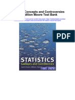 Statistics Concepts and Controversies 9th Edition Moore Test Bank