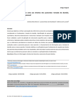 Atuação Dos Enfermeiros Ante Aos Direitos Dos Pacientes: Tomada de Decisão, Identidade e Autonomia Pessoal