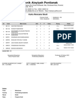 Kartu Rencana Studi