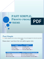 Past Simple and Past Continuous Tenses