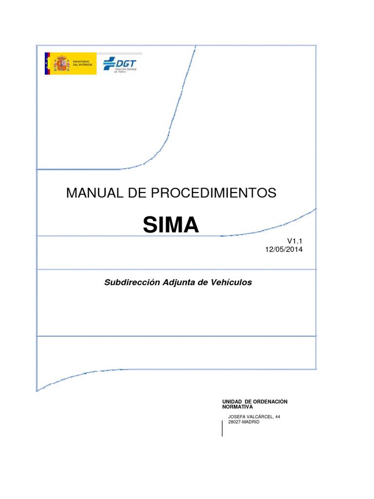 Procedimientos de Matriculación SIMA | PDF | Remolque (Vehículo ...