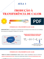 Aula 1 - Introdução A Transferencia de Calor