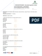 Ficha de Trabalho de Avaliação - Guião Do Filme - Hotel Rwanda - Conflito Étnico