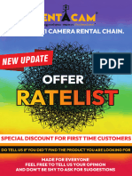 Updated Offer Ratelist
