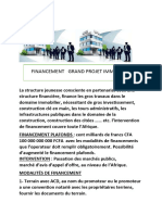 Financement Projet Immobilier