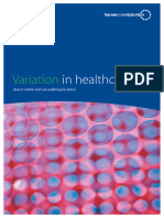 Variation in Healthcare