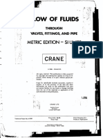 Flow of Fluids Through Valves, Fittings and Pipe