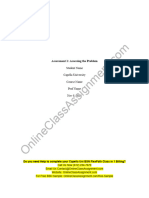 Nurs FPX 4900 Assessment 1 Assessing The Problem Leadership Collaboration Communication Change Management and Policy Considerations