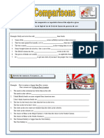 Making Comparisons Grammar Drills Sentence Transformation Rephrasing - 77410