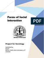 Forms of Interaction