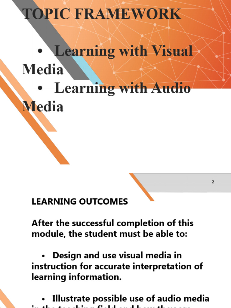 Visual and Audio Media in Education | PDF | Sound Recording And ...