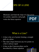 Slope of A Line