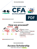 CFA Scholarship Slide