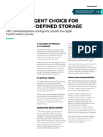 An Intelligent Choice For Software Defined Storage