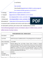 NTPC Coal Block Status