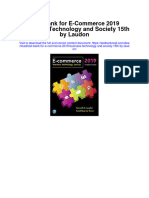 Test Bank For e Commerce 2019 Business Technology and Society 15th by Laudon