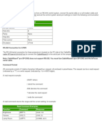 LP225 RS-232 Command Values: RS-232 Port Settings Setting Value