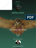 Espcex 2023: Oscilações Mecânicas