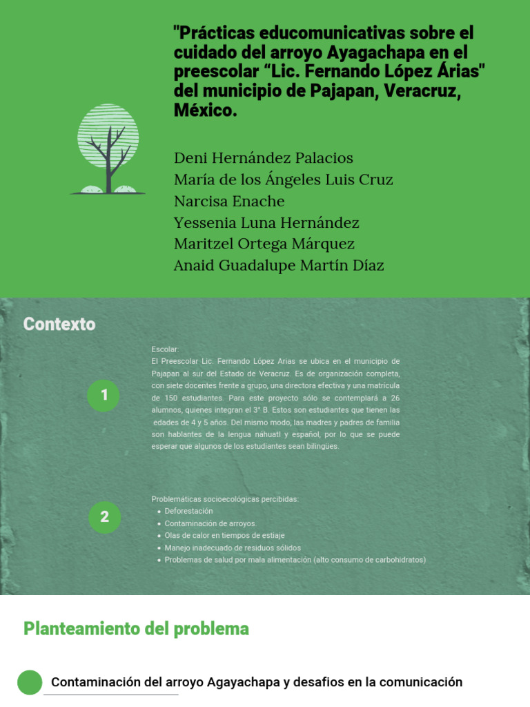 Green and Cream Simple Science Class Education Presentation | PDF ...