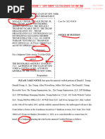 Trump Sues Judge Enrogon in Appeals Over Gag