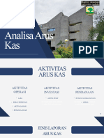 Analisa Arus Kas & Imbal Hasil & Analisis Profitabilitas