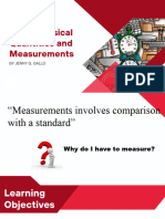 Units, Physical Quantities and Measurements in Physics