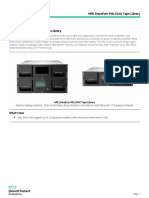 HPE StoreEver MSL3040 Tape Library-A00026511enw