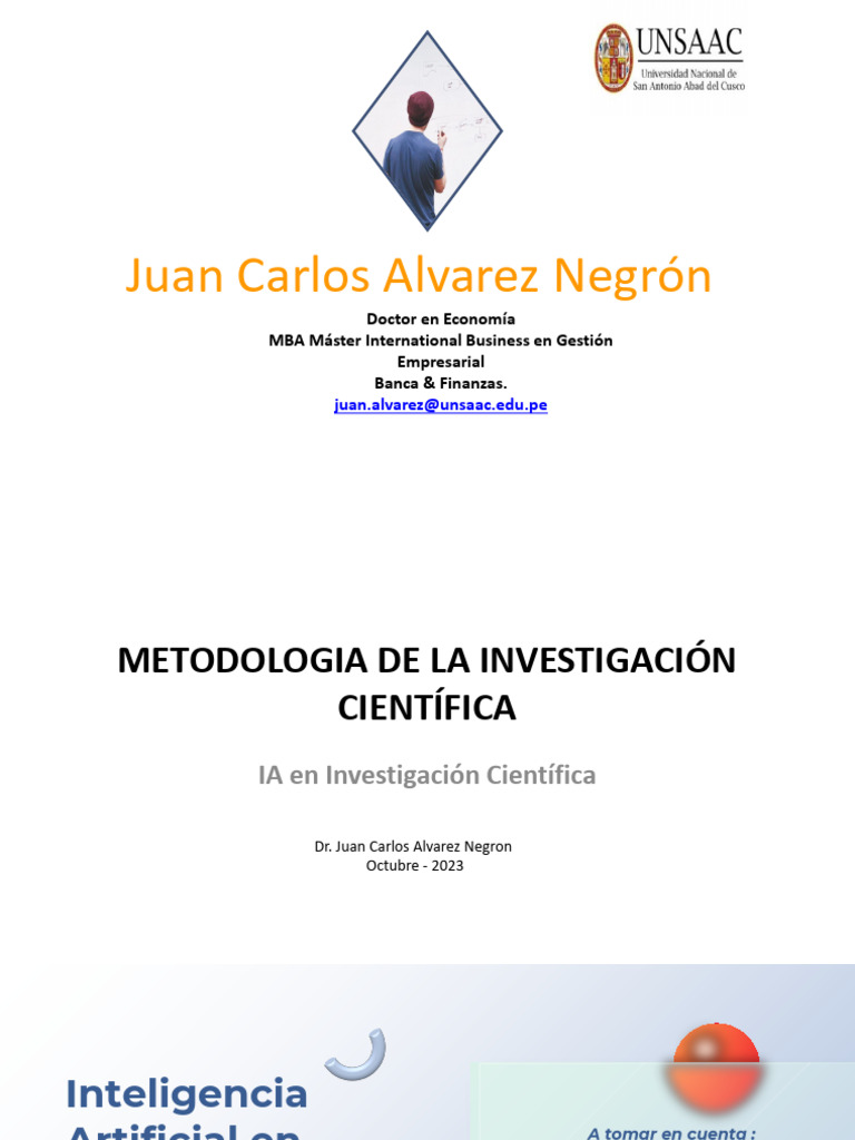 IA en la Metodología de Investigación | PDF | Inteligencia artificial ...