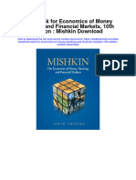 Test Bank For Economics of Money Banking and Financial Markets 10th Edition Mishkin Download