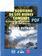 Ostrom - El-Gobierno-De-Los-Bienes-Comunes. Capìtulo 1