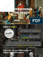 Lesson 3. DETERMINING THE TRUTH-1
