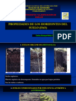 Propiedades de Los Horizontes Del Suelo en FAO