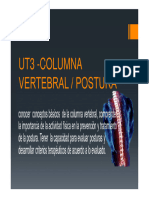 Ut3 - Columna Vertebral - Postura