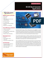 DC To DC Buck Convertors Applications