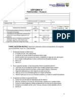 Certamen N1 PSICOLOGIA 2023-A