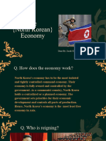 The Economy of North Korea