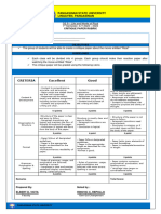 Rubric Critique Paper