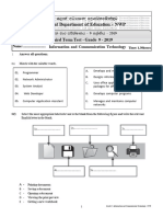 EM - ICT - T3 - G9 - I, II PP Ans - 2019