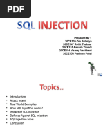 SQL Injection Technique