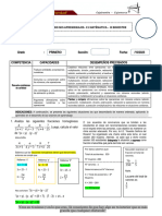 Desarrollo de Evluacion 2° (Octubre)