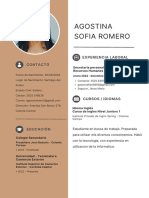 CV Agostina Romero