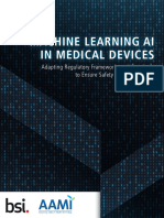 Machine Learning Ai in Medical Devices