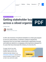 Getting Stakeholder Buy-In Across A Siloed Organization - GatherContent