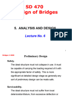 Lecture No.6 and 9 - BridgeAnalysisDesign