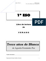 TRECE ANOS DE BLANCA (Agustin Fdez Paz) - 1 Trabajo (17-18)